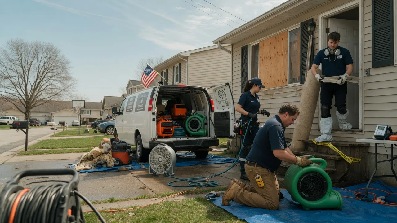 Water Damage Restoration in Choudrant, LA near me